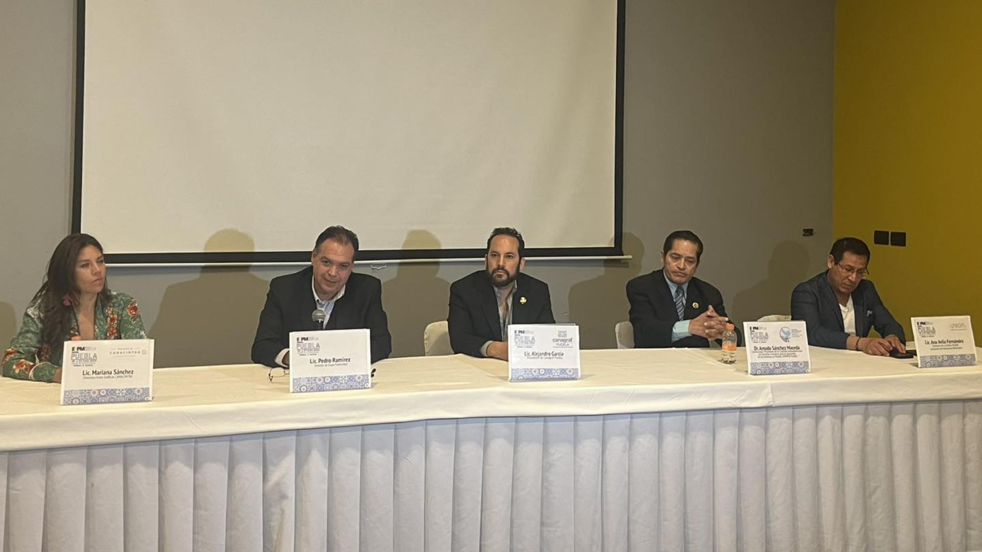 Rueda de prensa para la presentación de la EXPO Publicidad México