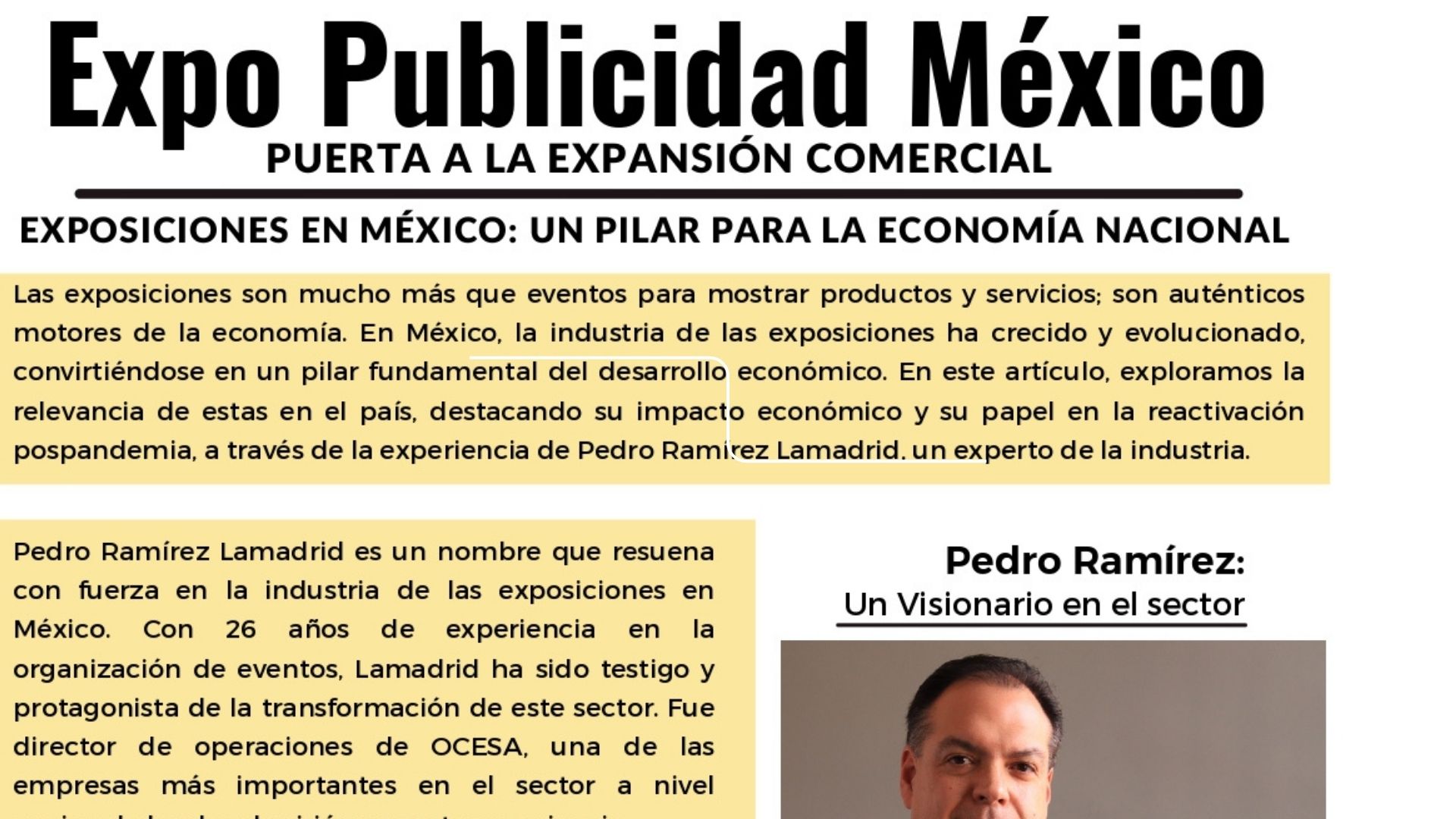 Expo Publicidad México Puerta a la Expansión Comercial