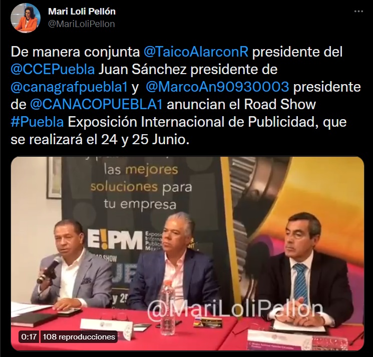 Road Show Puebla 24 y 25 Junio 2022