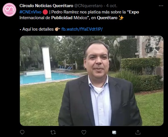 #CNEnVivo | Pedro Ramírez nos platica más sobre la “Expo Internacional de Publicidad México”, en Querétaro