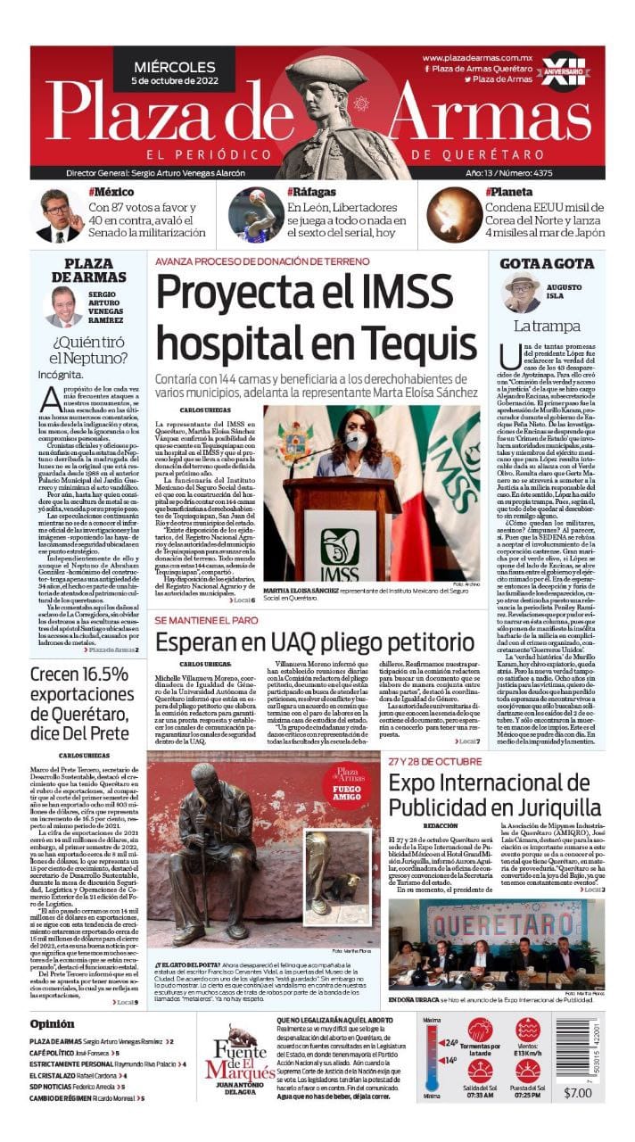 Plaza de Armas - Expo Internacional de Publicidad México, en Querétaro (Juriquilla).